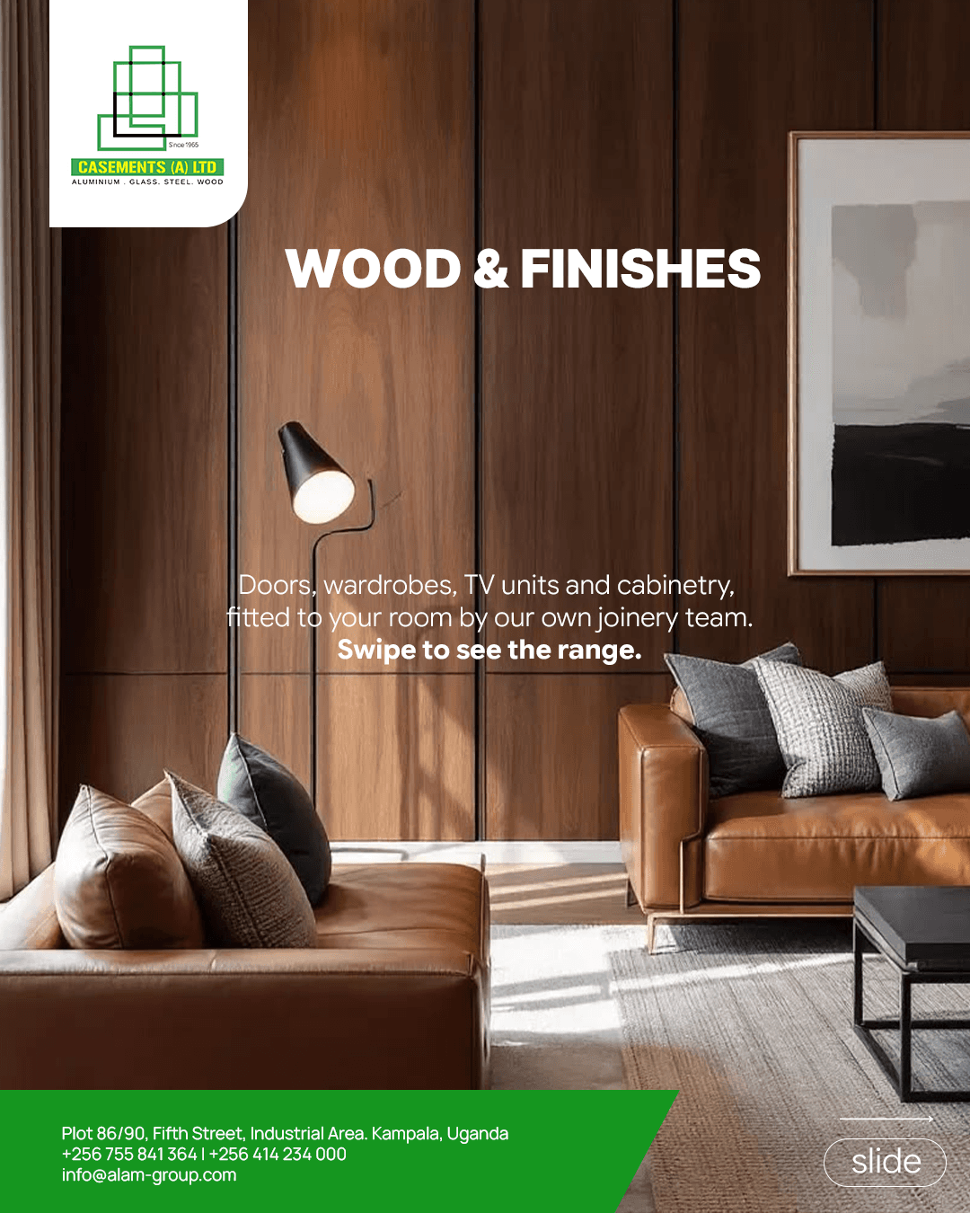 Wood & Finishes: Joinery Fitted to Your Room