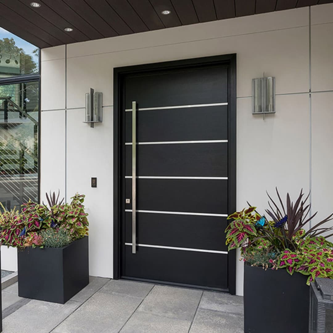 Steel door section by Casements Africa