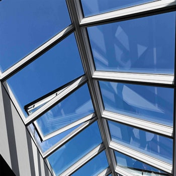 glass window aluminium roof sky skylight skylights casements customized lights larger